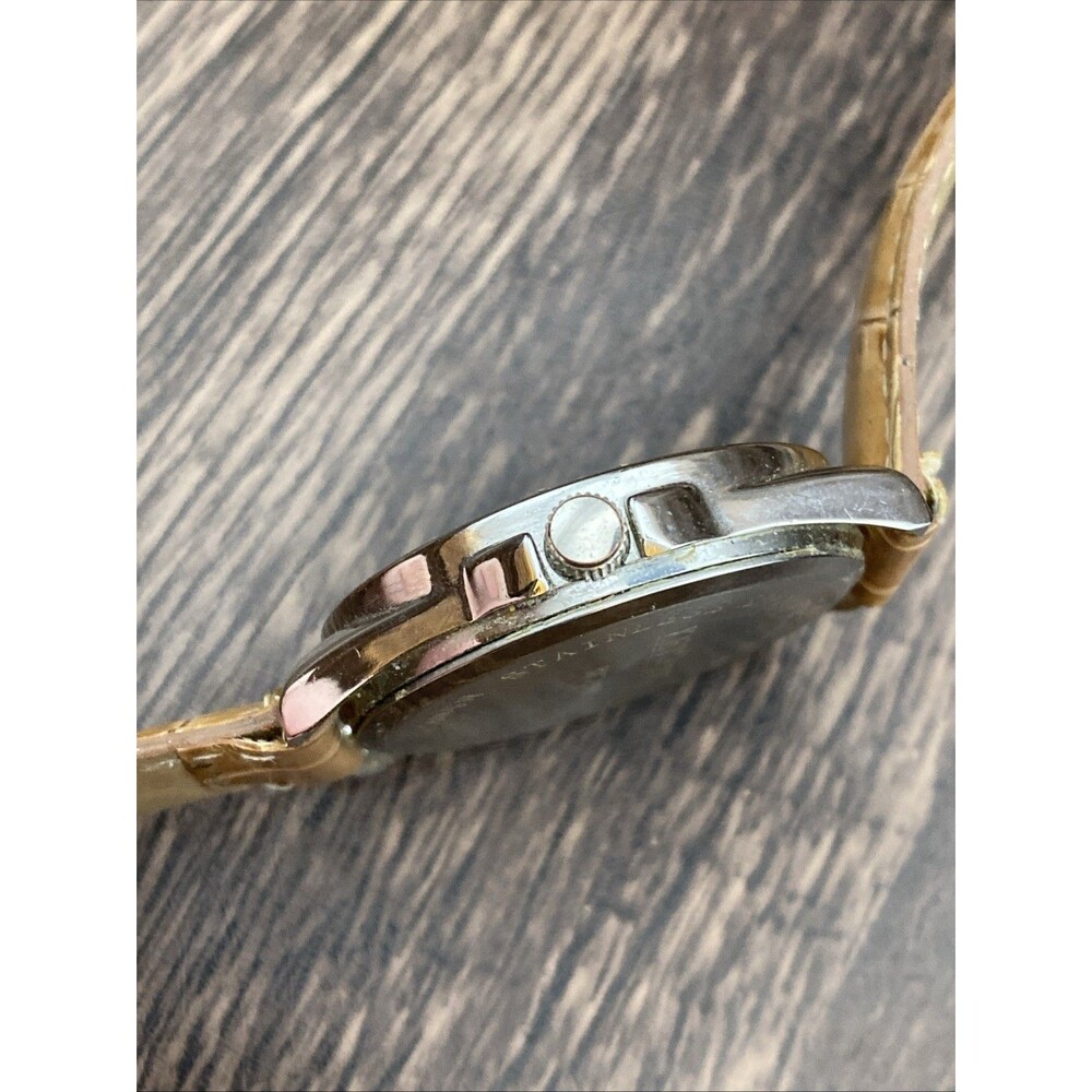 Kessaris Pear Dial with Rhinestone Bezel Women's Watch New Battery Working - Picture 8 of 11